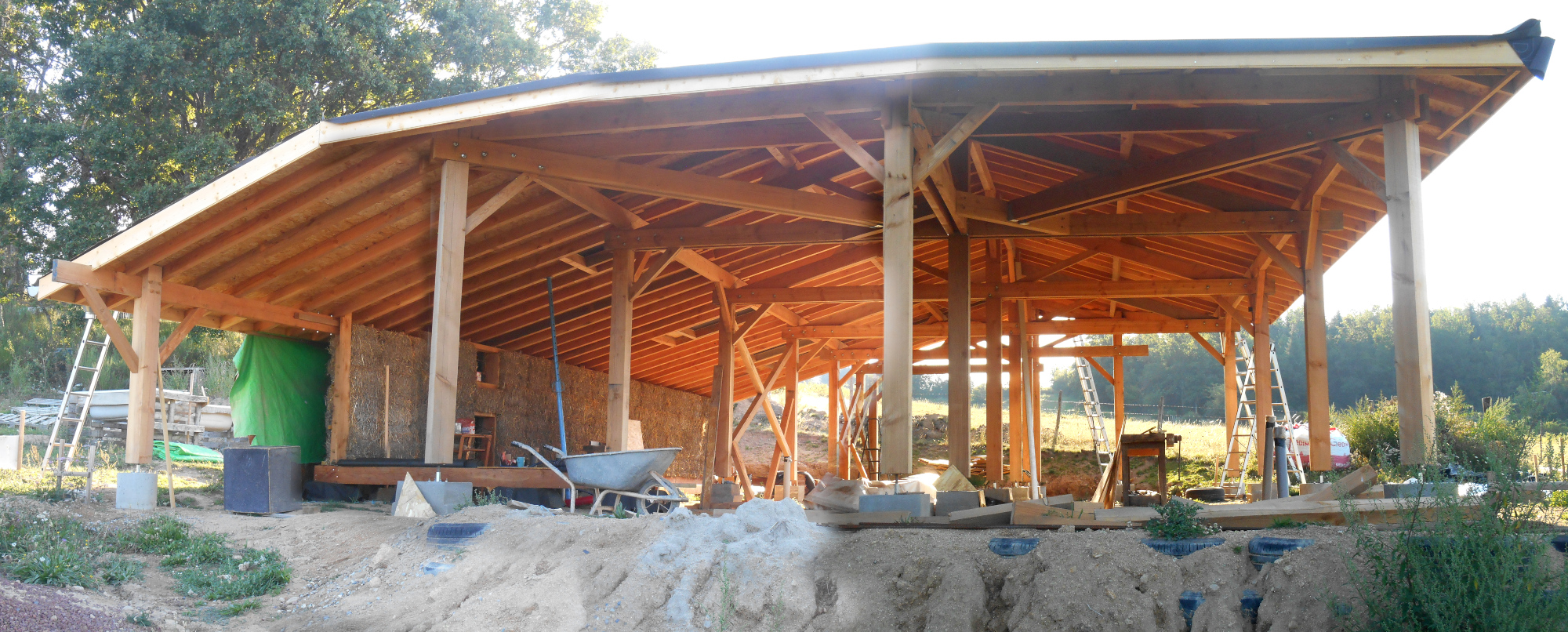 Une maison en paille